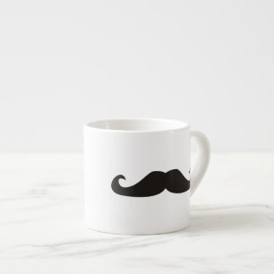 Retro gentelman Schnurrbart-Hipster Espresso-Tasse Espressotasse