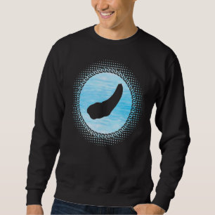 Retro Geoduck Sprichwort Saltwater Gooey Clam Sweatshirt