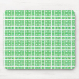 Retro Geometric Mousepad, Kelly Green Mousepad