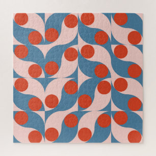 Retro-Geometrisch: Moderne Vintage-Mosaik.