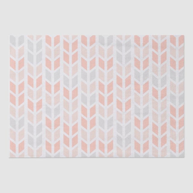 Retro-Geometrisch  Seidenpapier (Vorderseite)