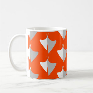 Retro geometrische Formen mit nahtloser Musterkabs Kaffeetasse