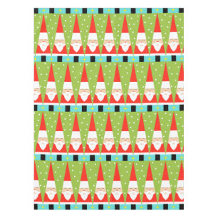 Retro geometrische Sankt-Tischdecke Tischdecke