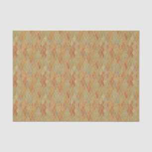 Retro geometrisches Muster 2 Seidenpapier