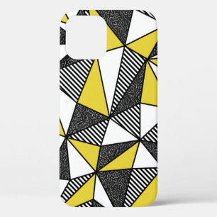 Retro-geometrisches Muster mit geringer Pollänge Case-Mate iPhone Hülle