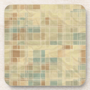 Retro geometrisches Muster Untersetzer