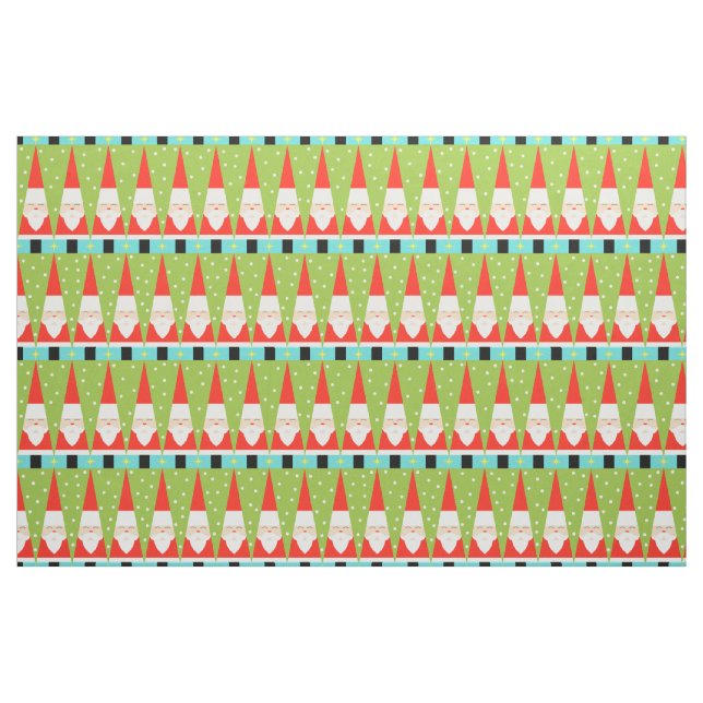 Retro geometrisches Sankt gekämmtes Baumwollgewebe Stoff (Fat Quarter (45,7 x 55,9 cm))