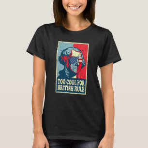 Retro George Washington Cool für die britische Reg T-Shirt