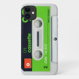 Retro German Audiotape Cassette personalisiert iPC Case-Mate iPhone Hülle
