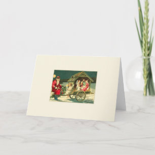 Retro German Fröhliche Weihnachten