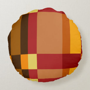 Retro gestreiftes Muster Kissen