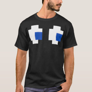 Retro Ghost Eyes von 80er Arcade Games T T-Shirt
