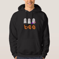 Retro Ghost Ghoul Herbstschwarz