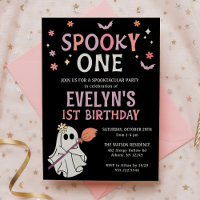 Retro Ghost Spooky 1. Geburtstag