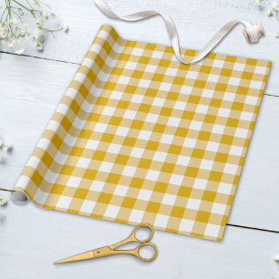 Retro Gingham Karo Kariert Patten in Pastellfarben Geschenkpapier