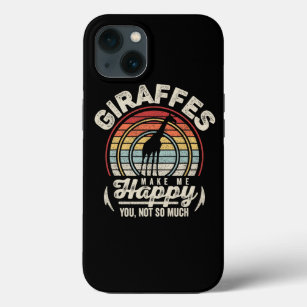 Retro Giraffen machen mich glücklich, dass du nich Case-Mate iPhone Hülle