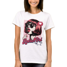 Retro Girl T - Shirt