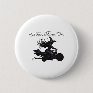 Retro Girls Trip Salem 1692 sie vermissten eine He Button