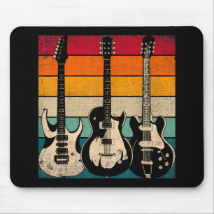 Retro-Gitarre Mousepad