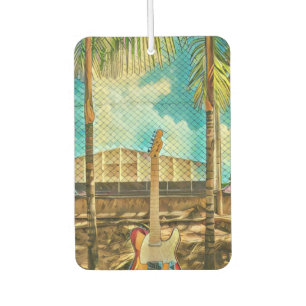 Retro-Gitarrengeschenk Autolufterfrischer