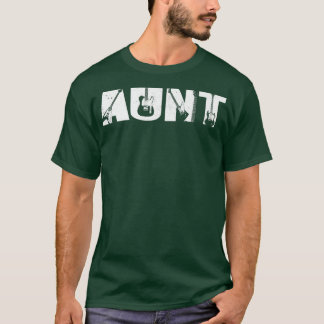 Retro Gitarrist Mutter Tante Gitarre Mutter Tag Mu T-Shirt
