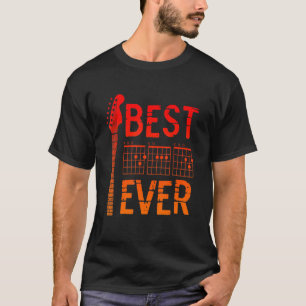 Retro-Gitarrist Vater Bester Vater je VATER Chord  T-Shirt