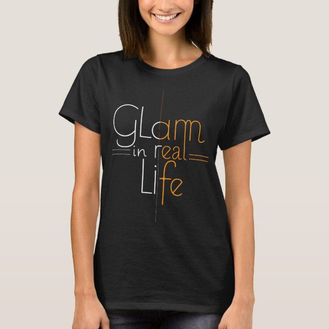 Retro glam, forever in style T-Shirt (Vorderseite)