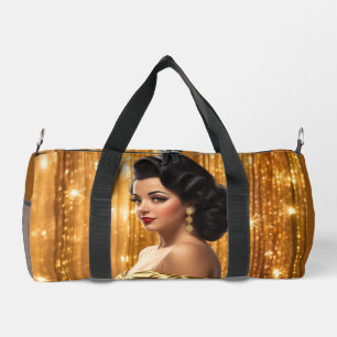 Retro Glam Girls (Ana Maria) Duffle Bag