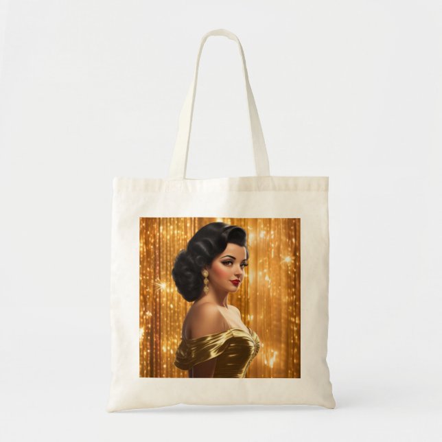 Retro Glam Girls (Ana Maria) Tragetasche (Vorne)