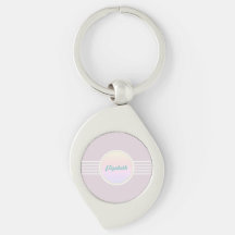 Retro Glam Personalisiert rosa und opal