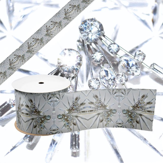 Retro Glam Rhinestones Satinband (Von Creator hochgeladen)