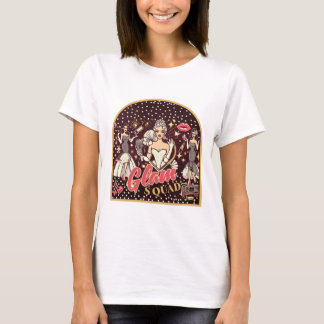 Retro Glam Squad T-Shirt is already in English, so