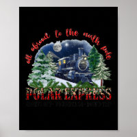 Retro Glaube Bahn Nordpol Polar Express Alles A