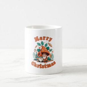 Retro-Gnom-Weihnachten Kaffeetasse