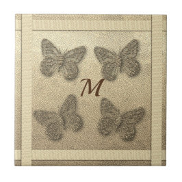 Retro Gold Holiday Vibe Fliese