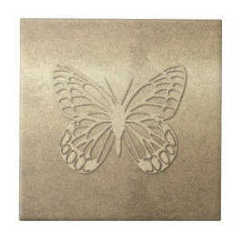 Retro Gold Holiday Vibe Fliese