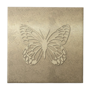 Retro Gold Holiday Vibe Fliese