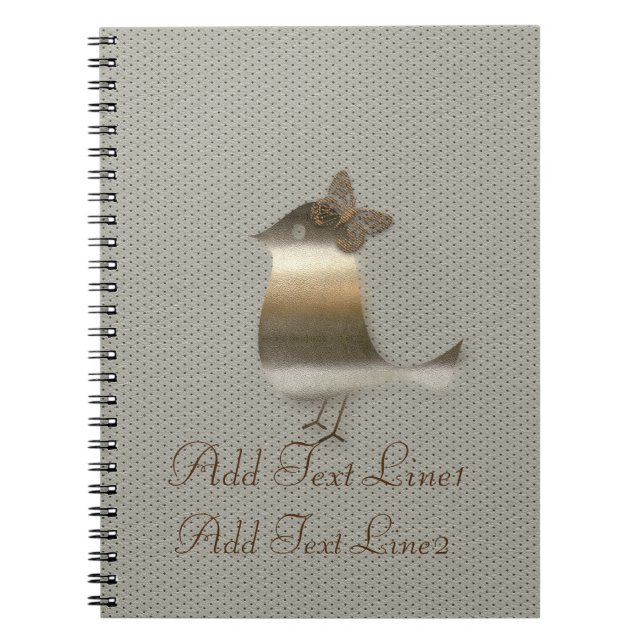 Retro Gold Holiday Vibe Notizblock (Vorderseite)