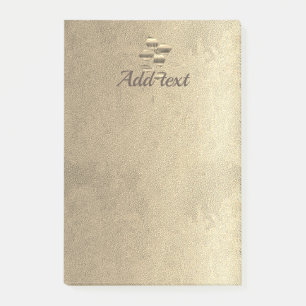 Retro Gold Holiday Vibe Post-it Klebezettel