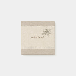 Retro Gold Holiday Vibe Post-it Klebezettel