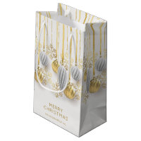 Retro Gold und Silber Weihnachtsschmuck
