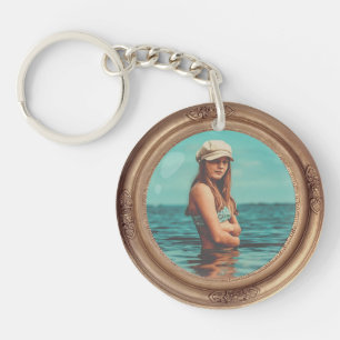 Retro Golden élégant Portrait