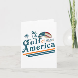 Retro Golf of US America 2025 Amerikanische Flagge Karte