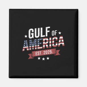 Retro Golf of US America 2025 Amerikanische Flagge Magnet