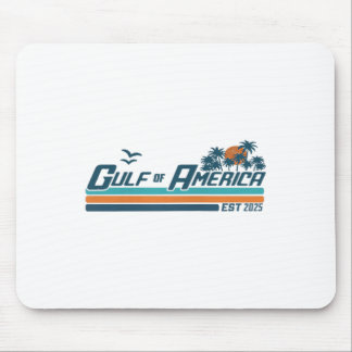 Retro Golf of US America 2025 Amerikanische Flagge Mousepad
