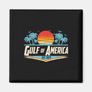 Retro Golf of US America Est 2025 American Gulf U Magnet