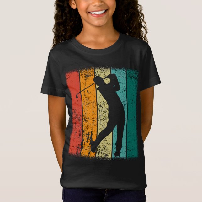 Retro Golf T-Shirt (Vorderseite)