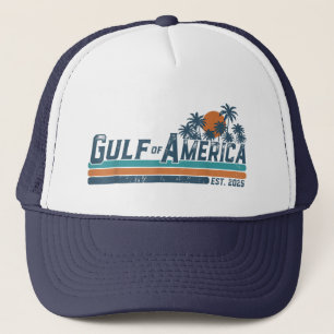 Retro Golf von US Amerika 2025 Amerikanische Flagg Truckerkappe