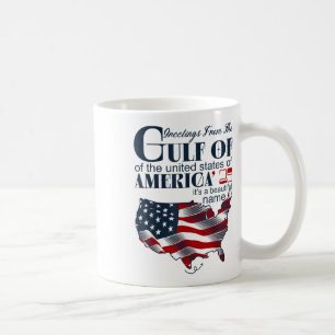 Retro Golf Von USA Amerika Lustiger Golf Von Mexik Kaffeetasse
