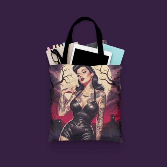 Retro-Goth-Mädchen Tasche (Von Creator hochgeladen)